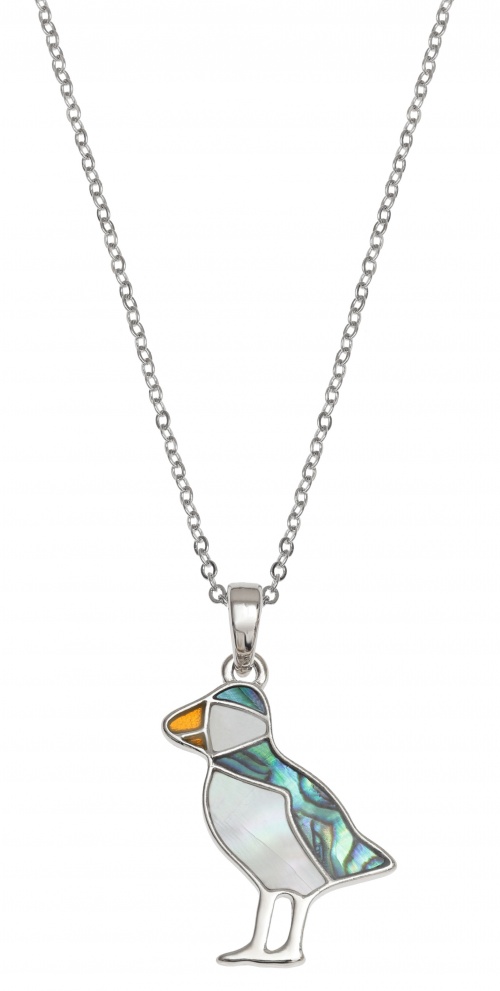 puffin,pendant,necklace
