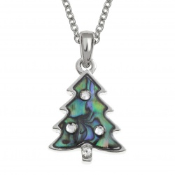 Christmas,tree,necklace