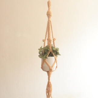 macrame,planthanger,beige,taupe,neutral,handcrafted