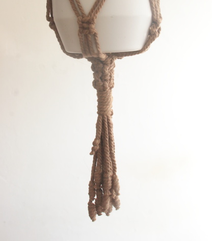 macrame,planthanger,handcrafted,brown,mocha,coffee